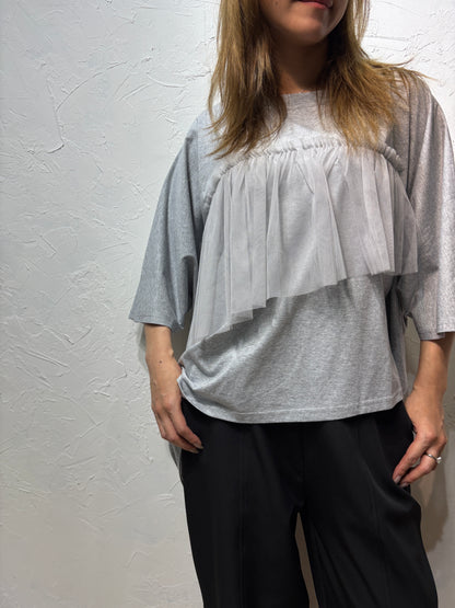 Lace Ruffle Top