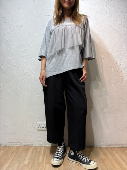 Lace Ruffle Top