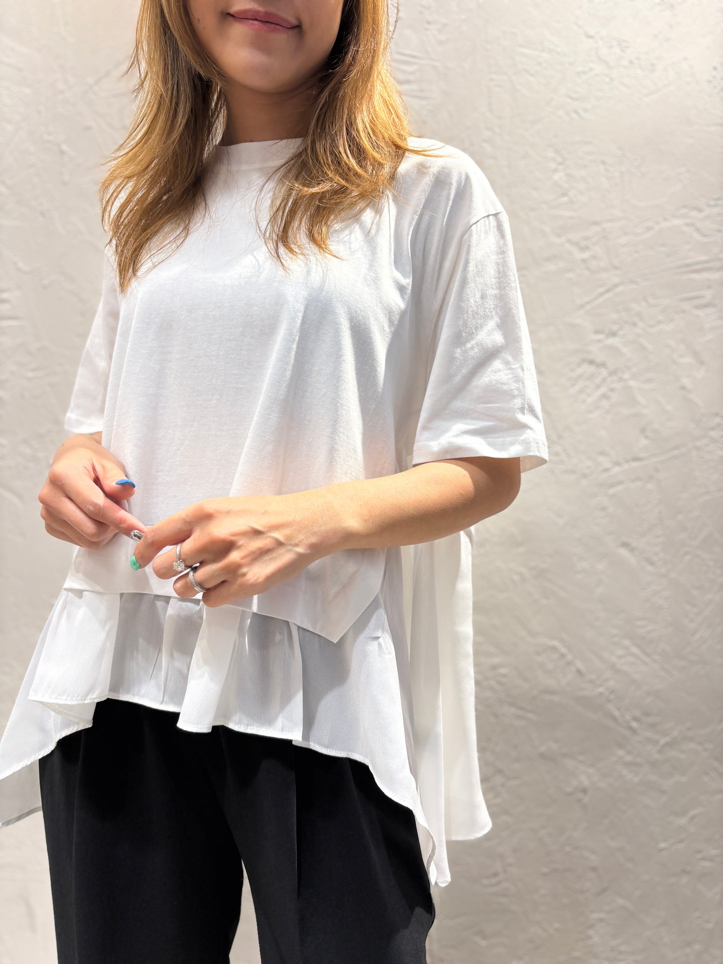 Ruffle Layer Top