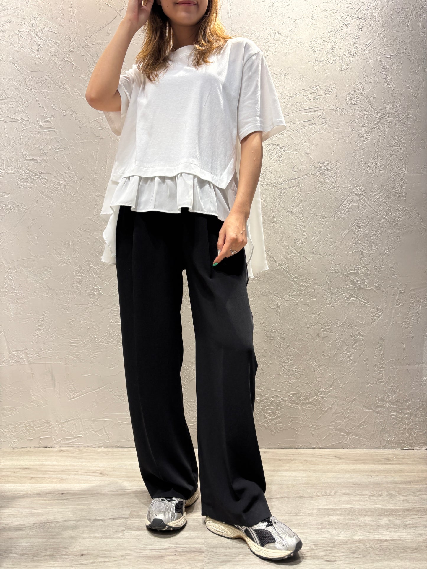 Ruffle Layer Top