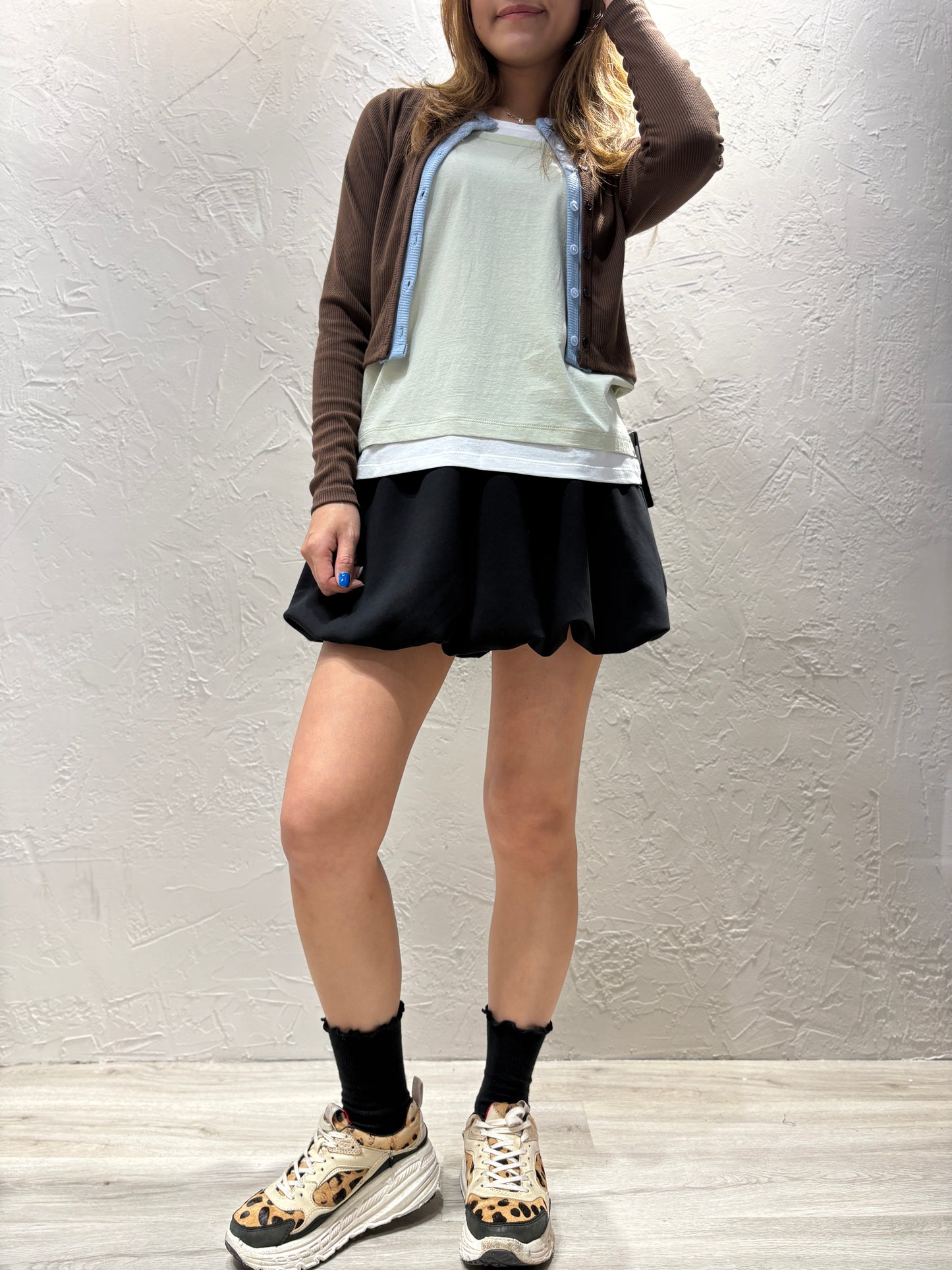 Fake Layer Cardigan