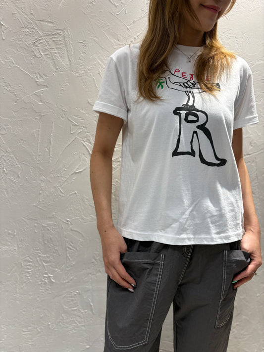 Cartoon Print T-shirt