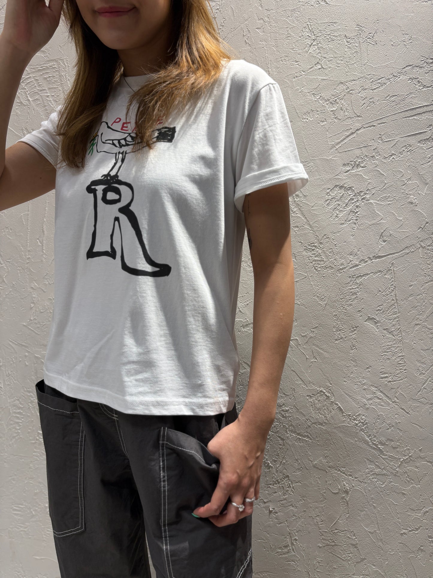 Cartoon Print T-shirt