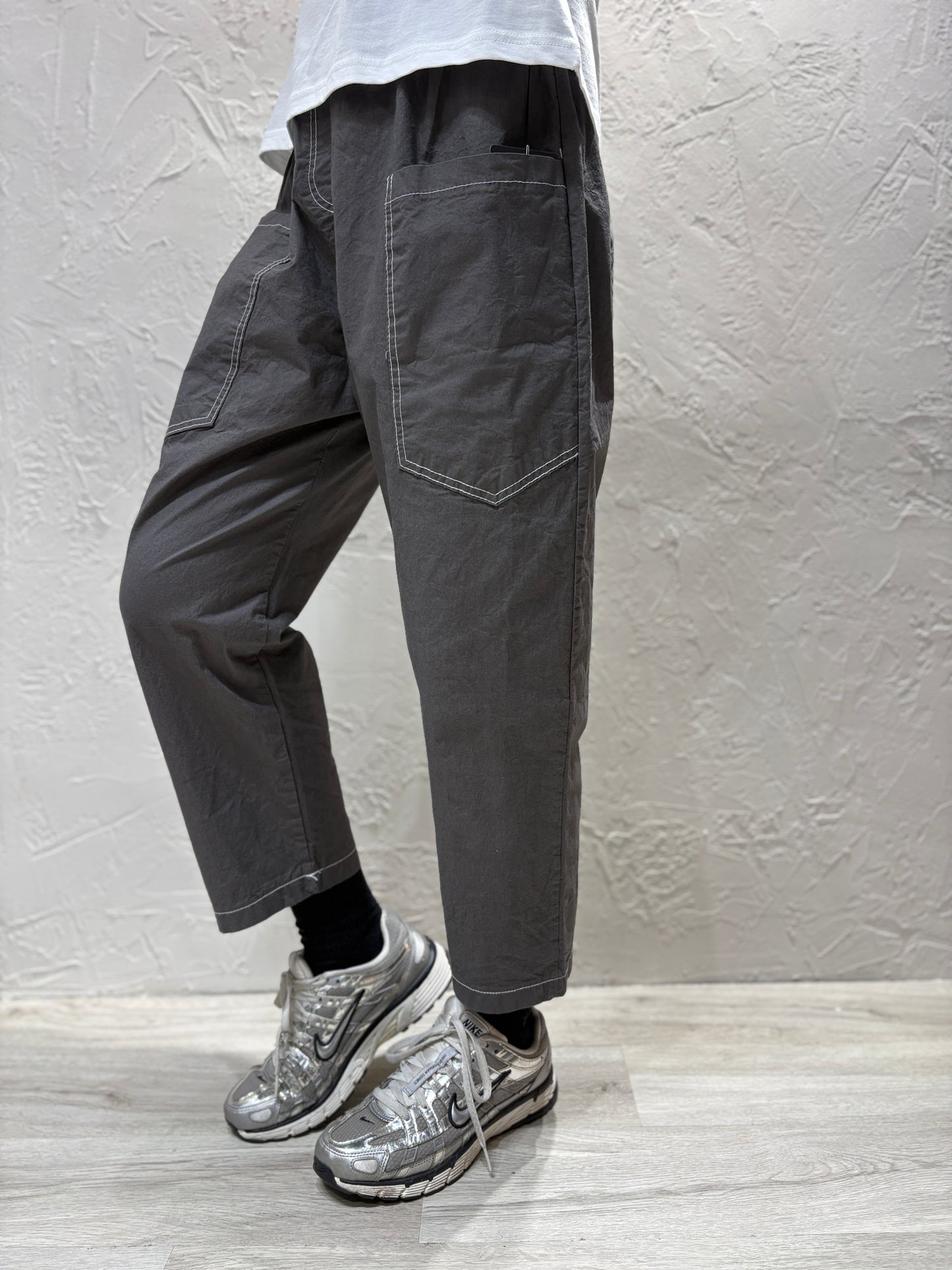Pocket Dash Line Pants