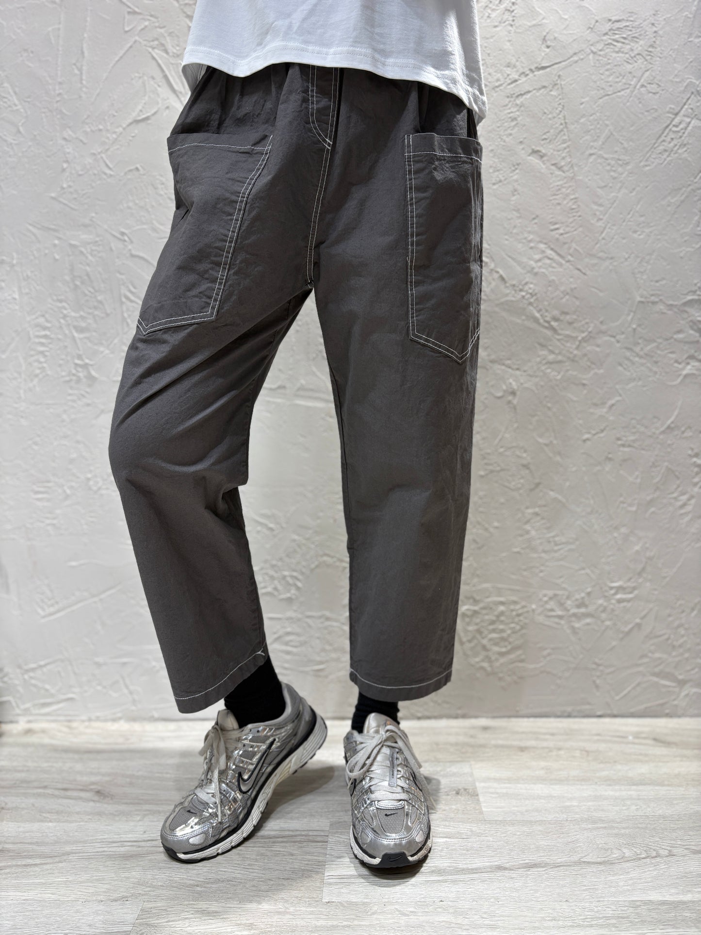 Pocket Dash Line Pants
