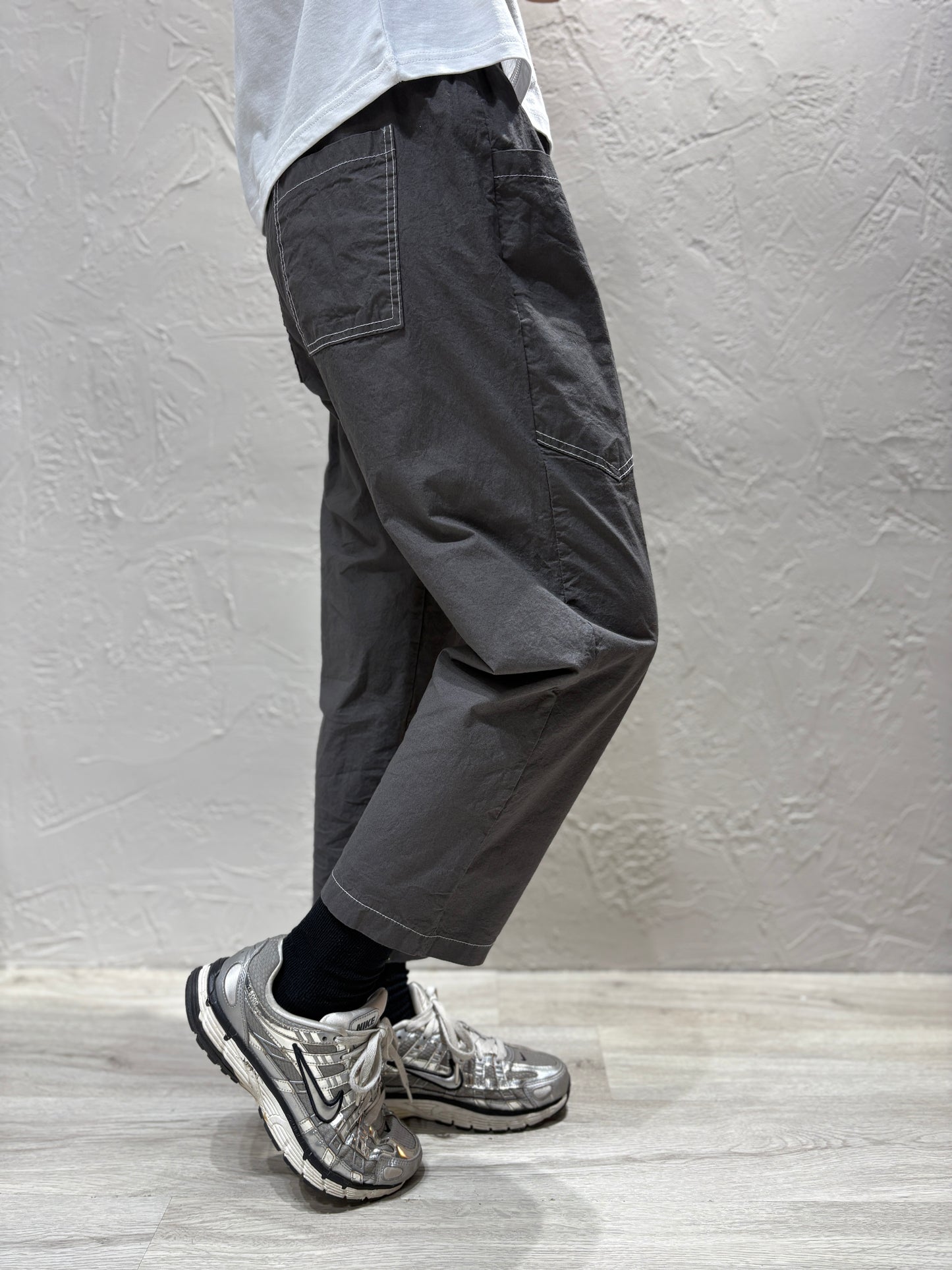 Pocket Dash Line Pants