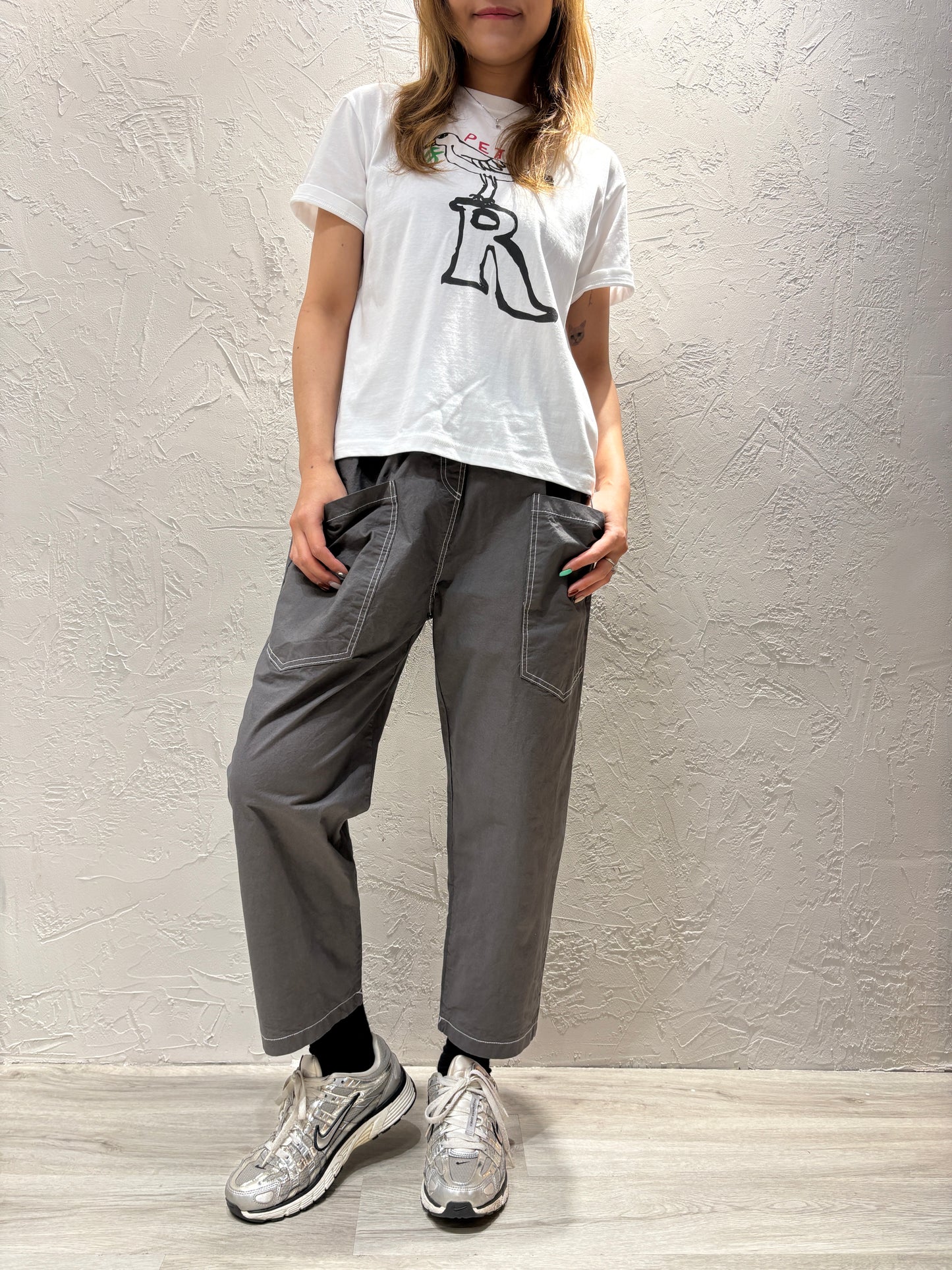 Cartoon Print T-shirt