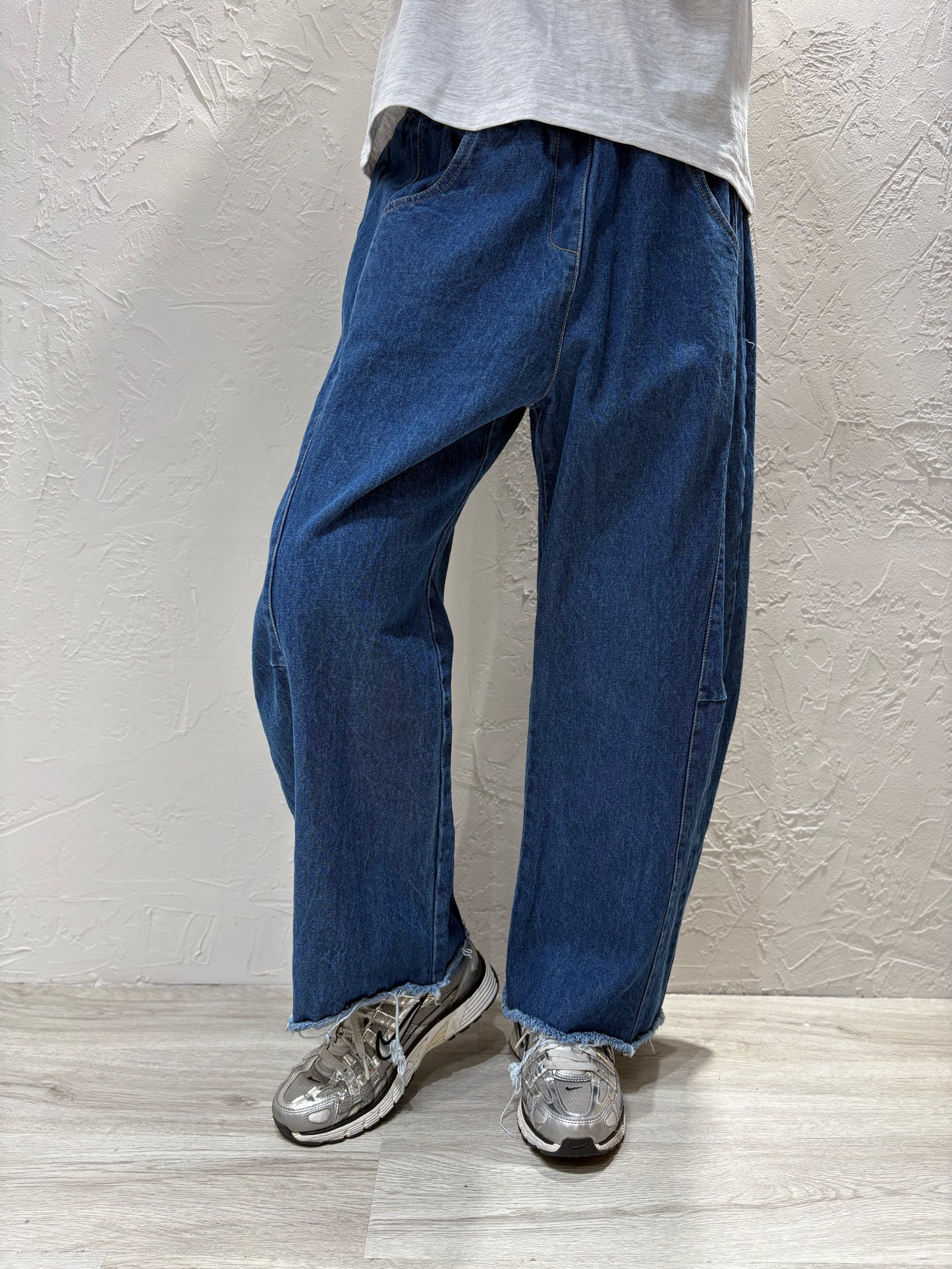 3D Washed Jeans