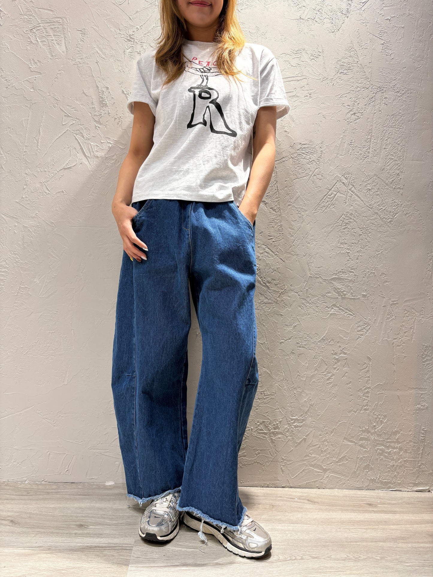 Cartoon Print T-shirt