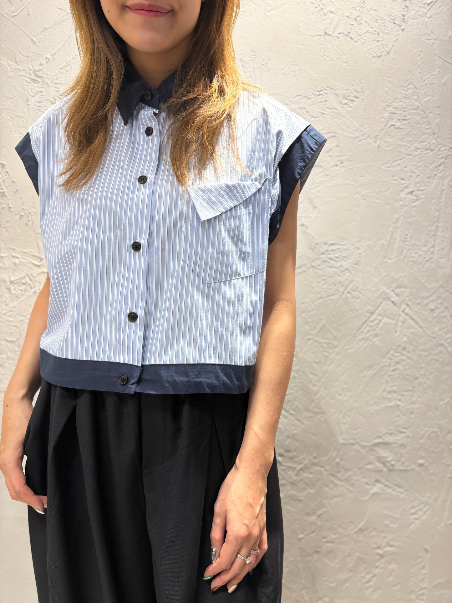 Stripes Vest Shirt