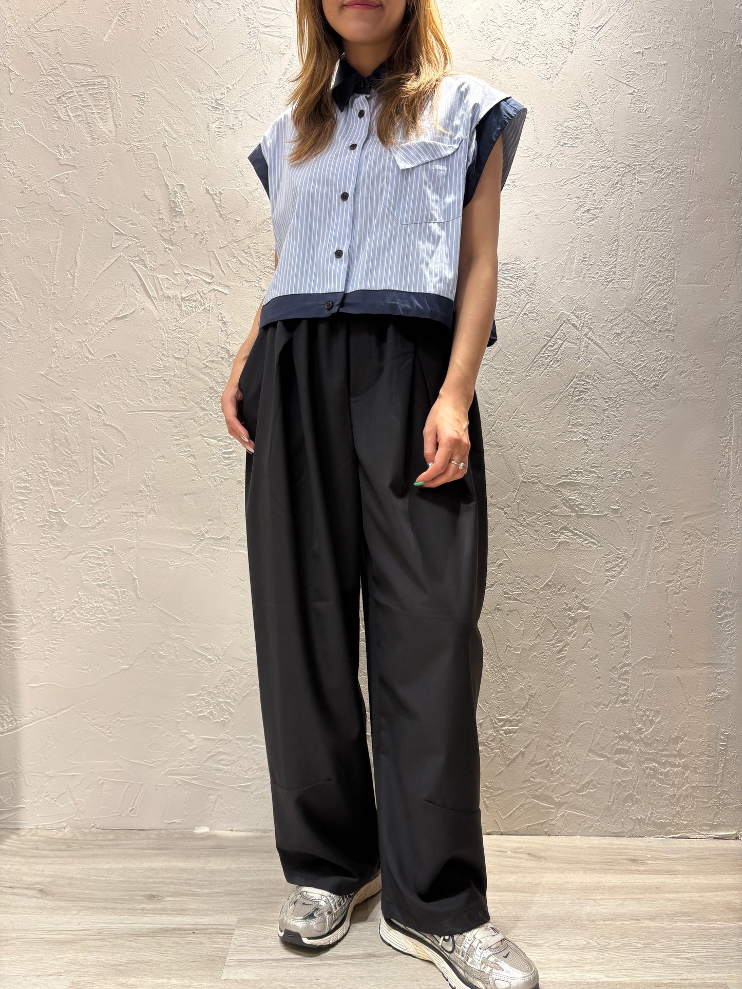 Stripes Vest Shirt