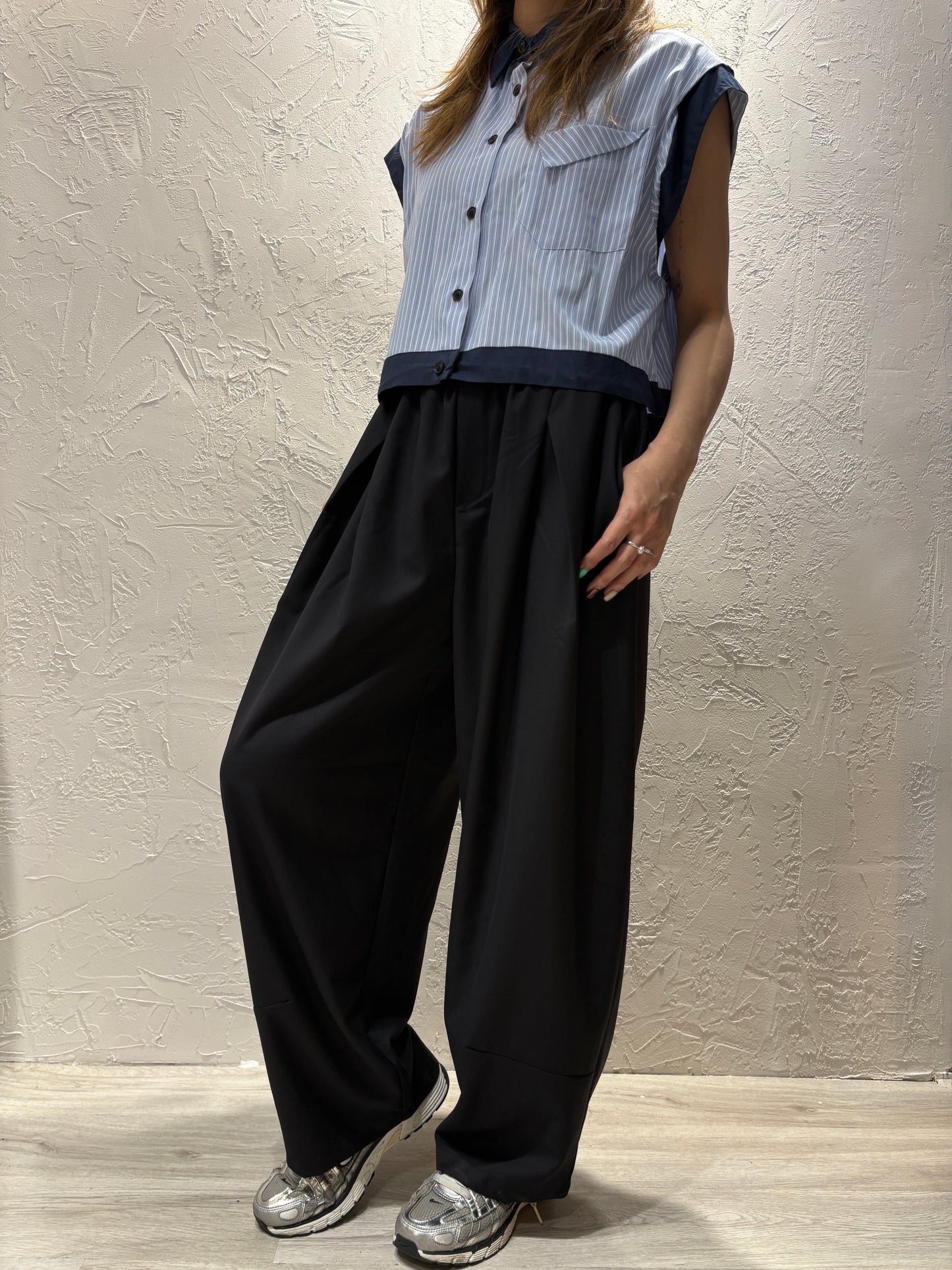 Stripes Vest Shirt