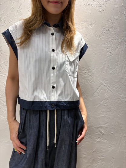 Stripes Vest Shirt