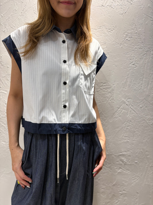 Stripes Vest Shirt
