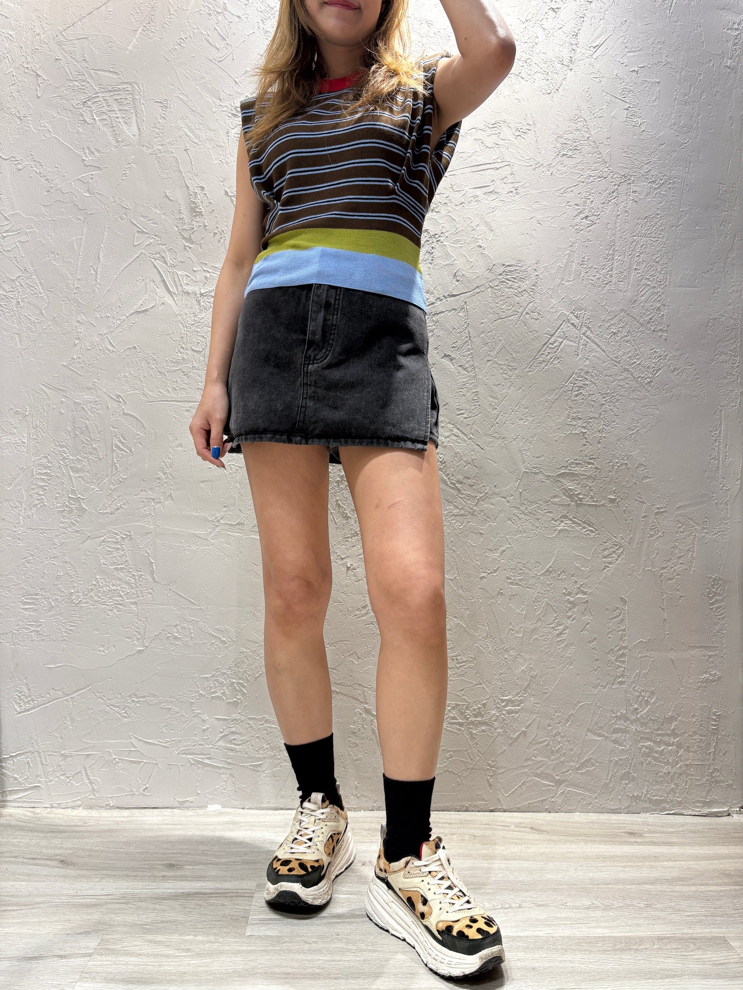 Stripes Knit Top