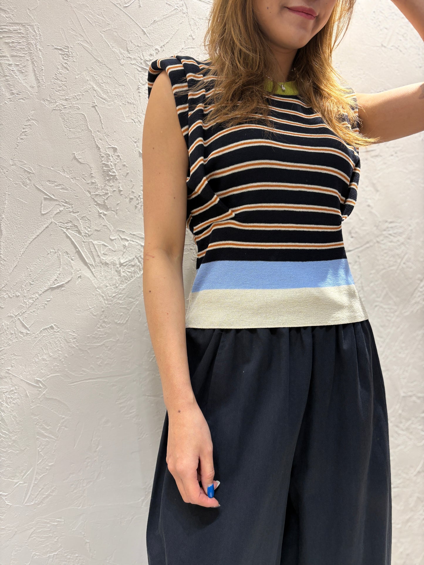 Stripes Knit Top