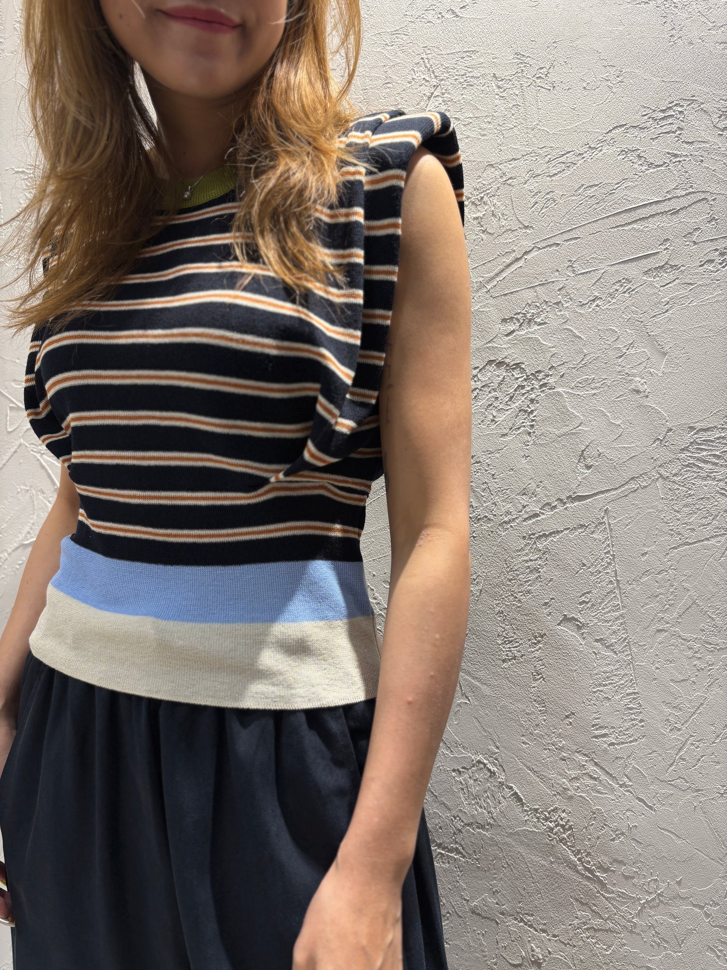 Stripes Knit Top