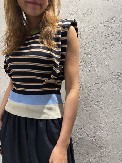 Stripes Knit Top