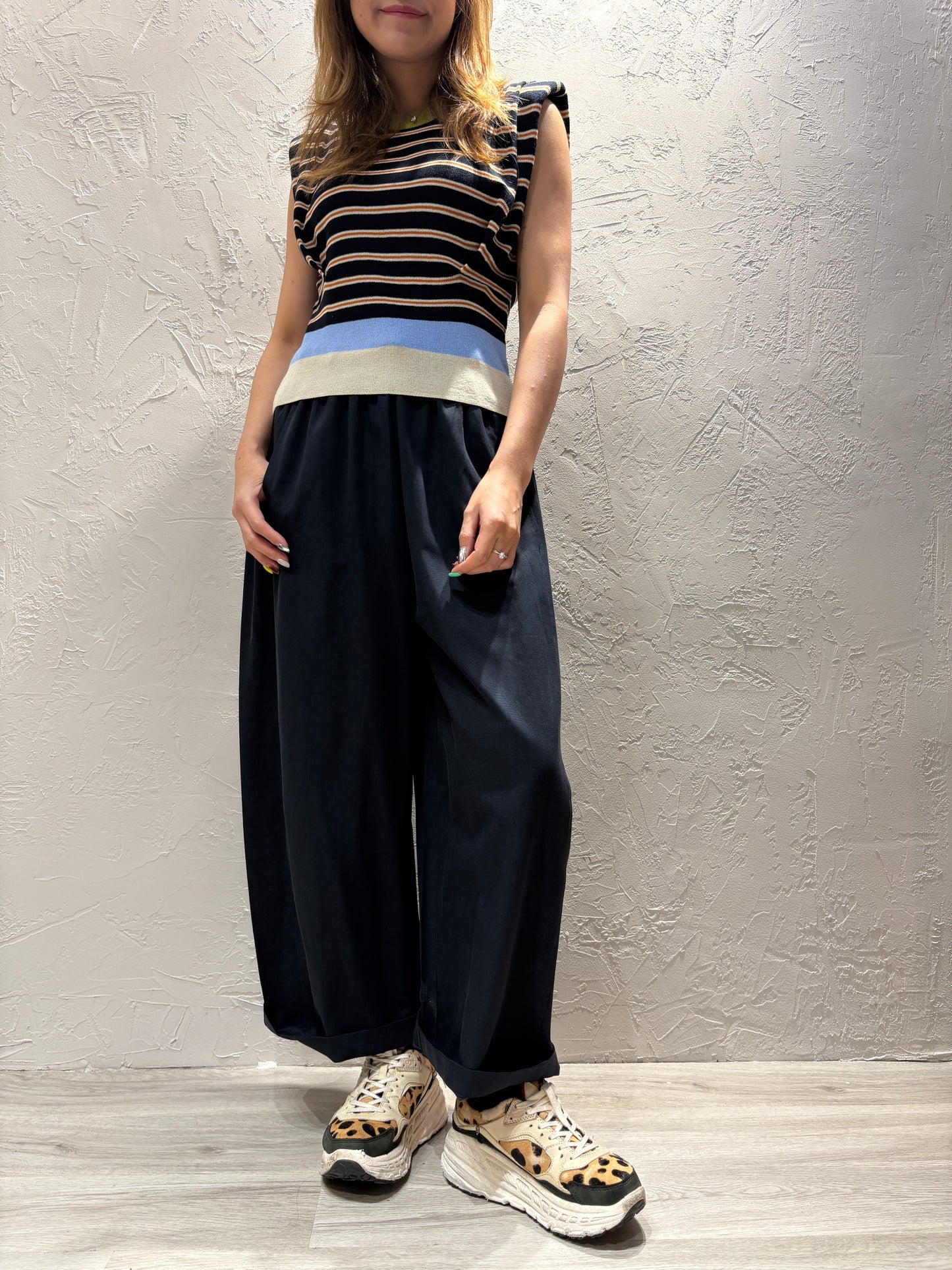 Stripes Knit Top