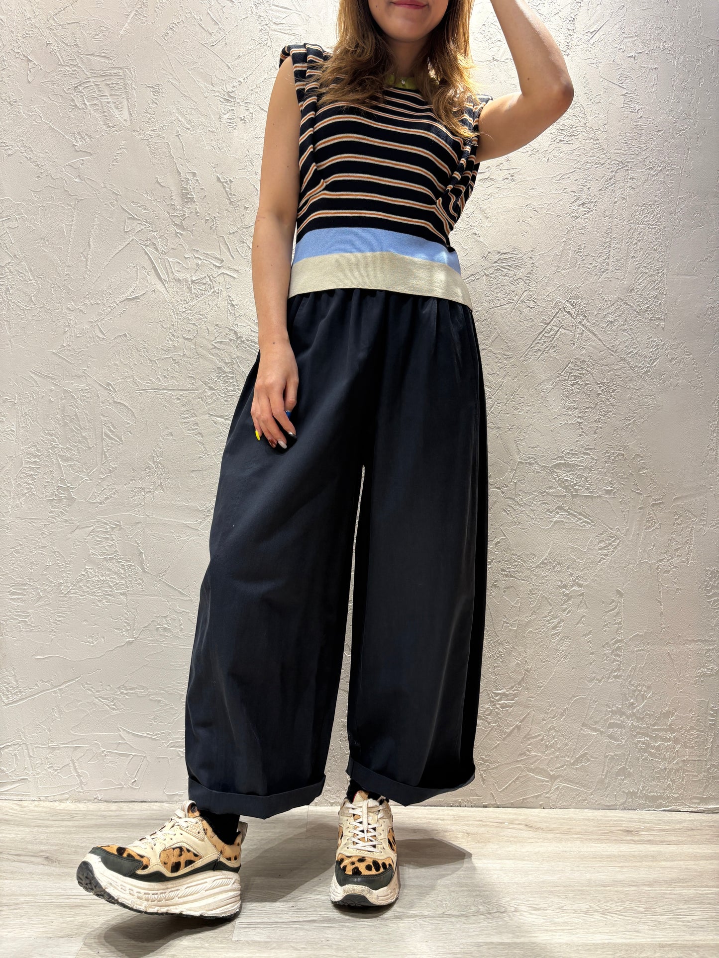 Stripes Knit Top