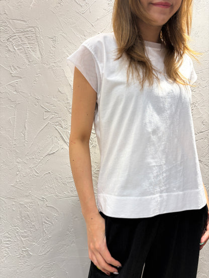 Lace Sleeves Vest Top