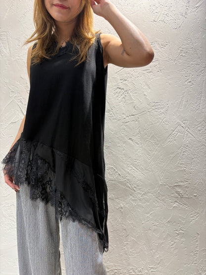 Lace Long Vest