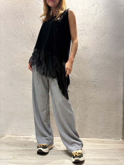 Lace Long Vest