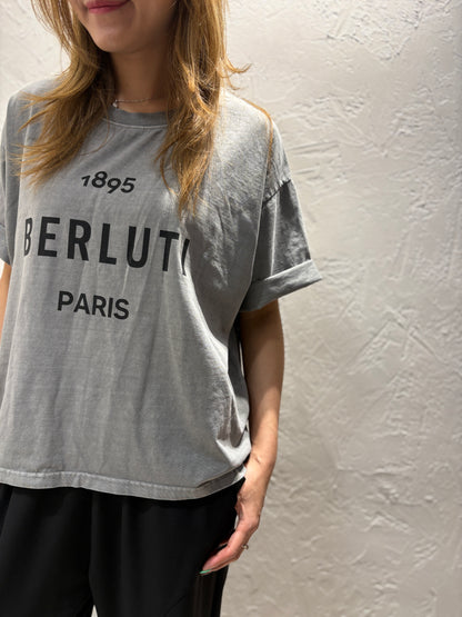 Text Print T-shirt