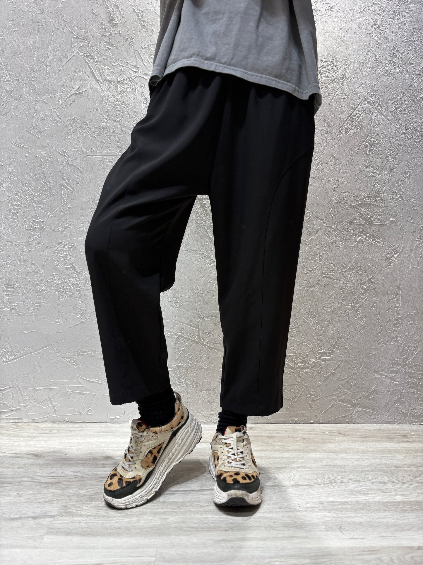 Curved Design Pants