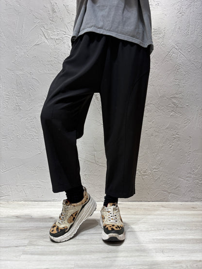 Curved Design Pants