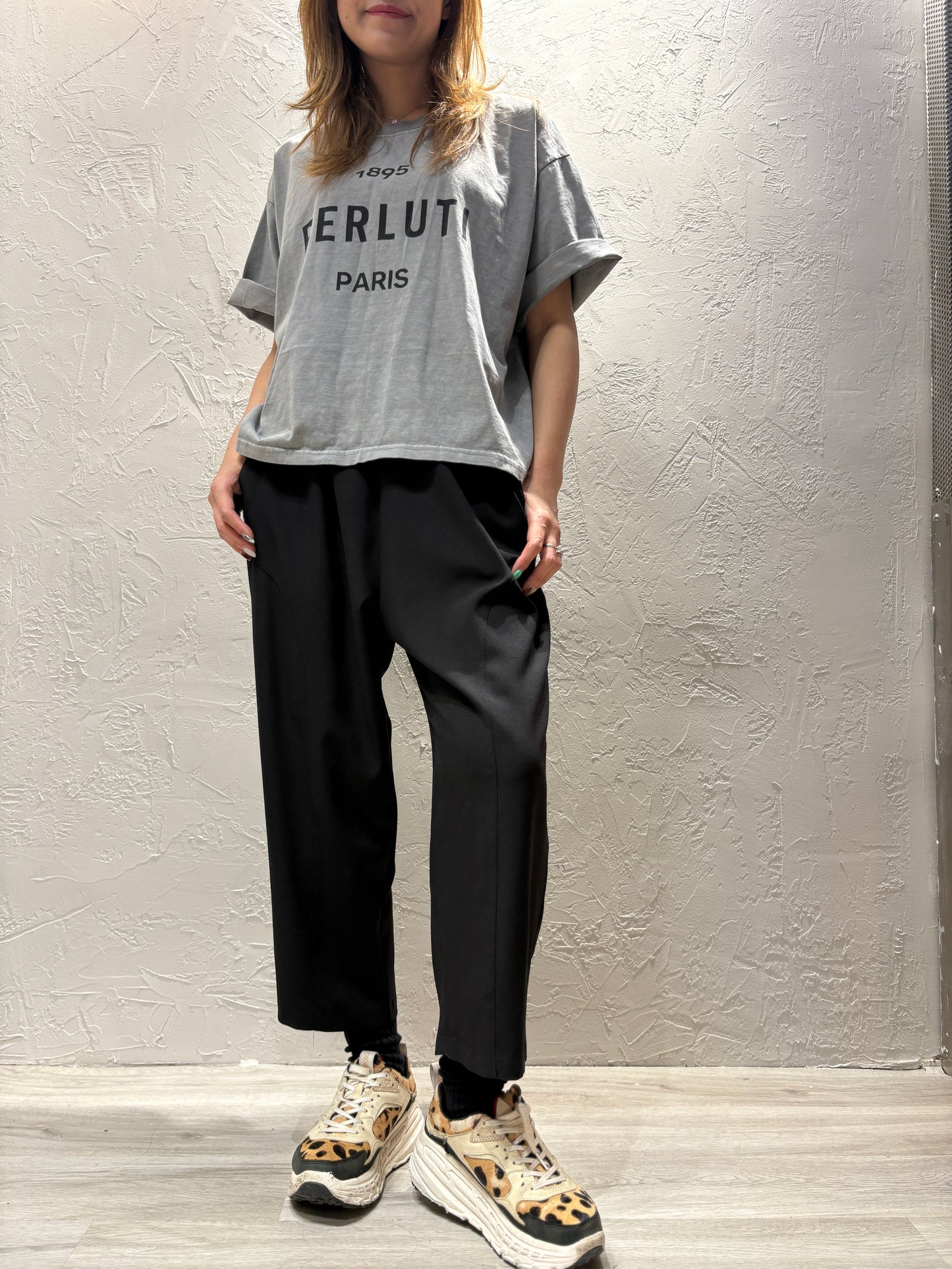 Text Print T-shirt