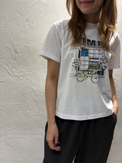Bike Print T-shirt