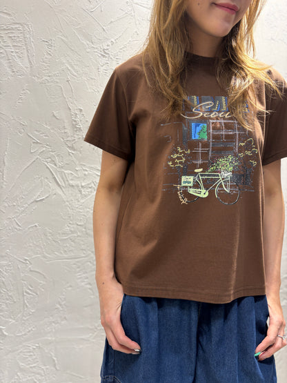 Bike Print T-shirt