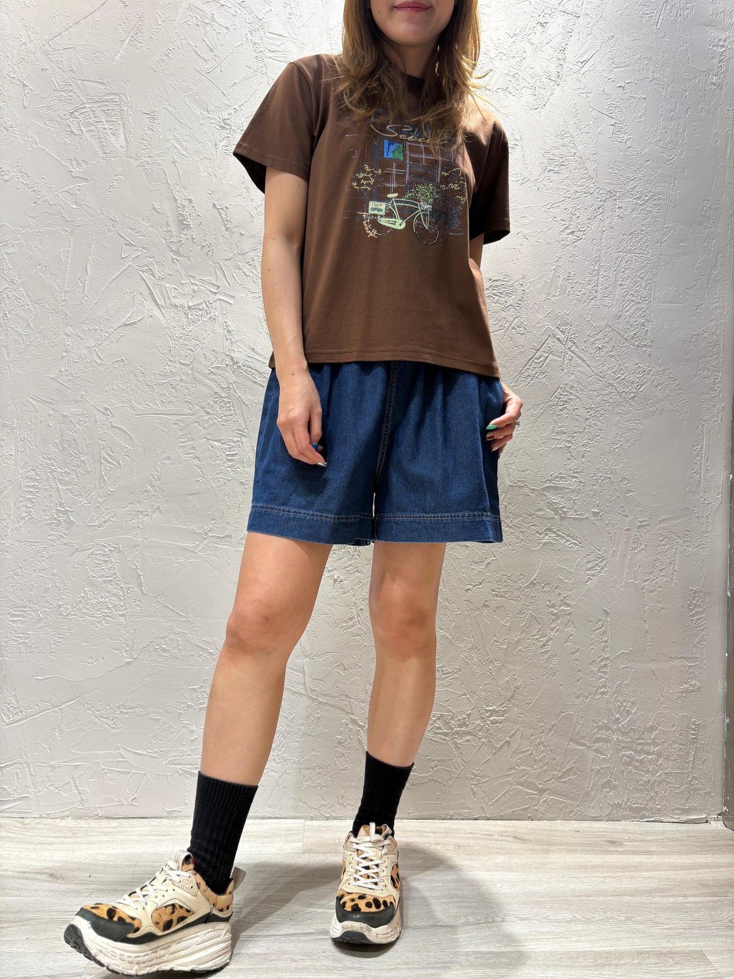 Bike Print T-shirt