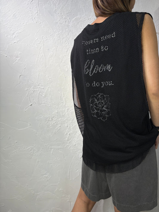Net Back Vest Top