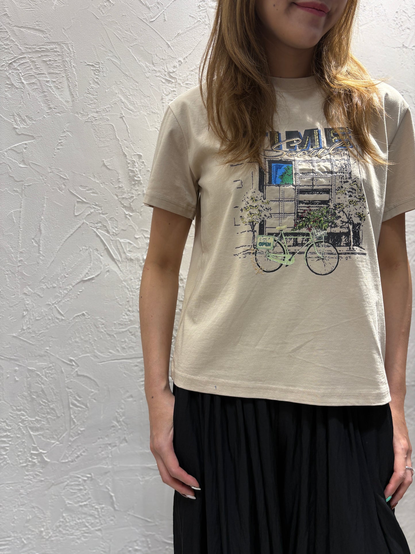 Bike Print T-shirt