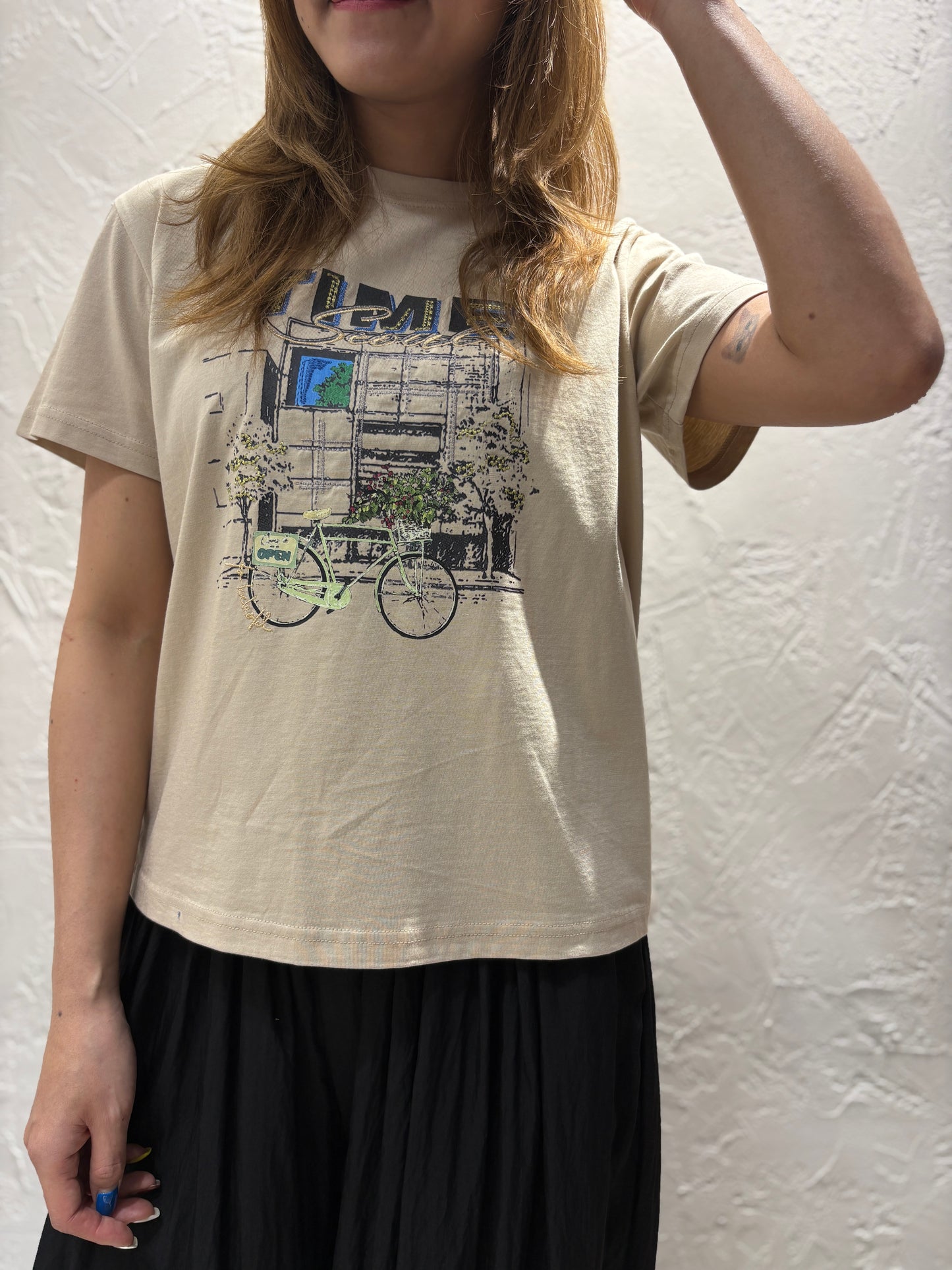 Bike Print T-shirt