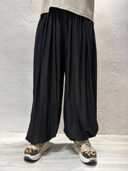 Wrinkle Wide Pants