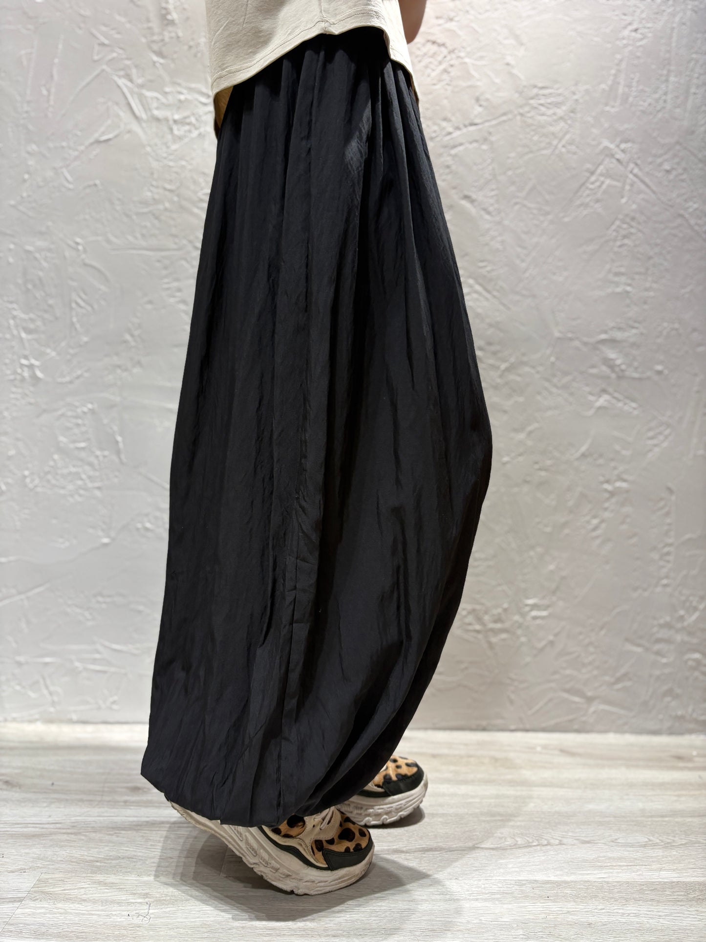 Wrinkle Wide Pants