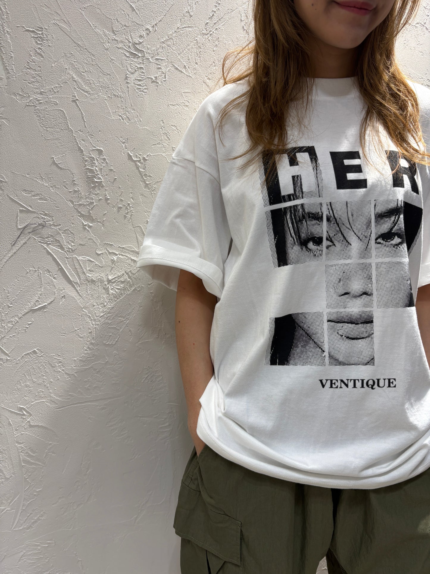 Grid Photo T-shirt