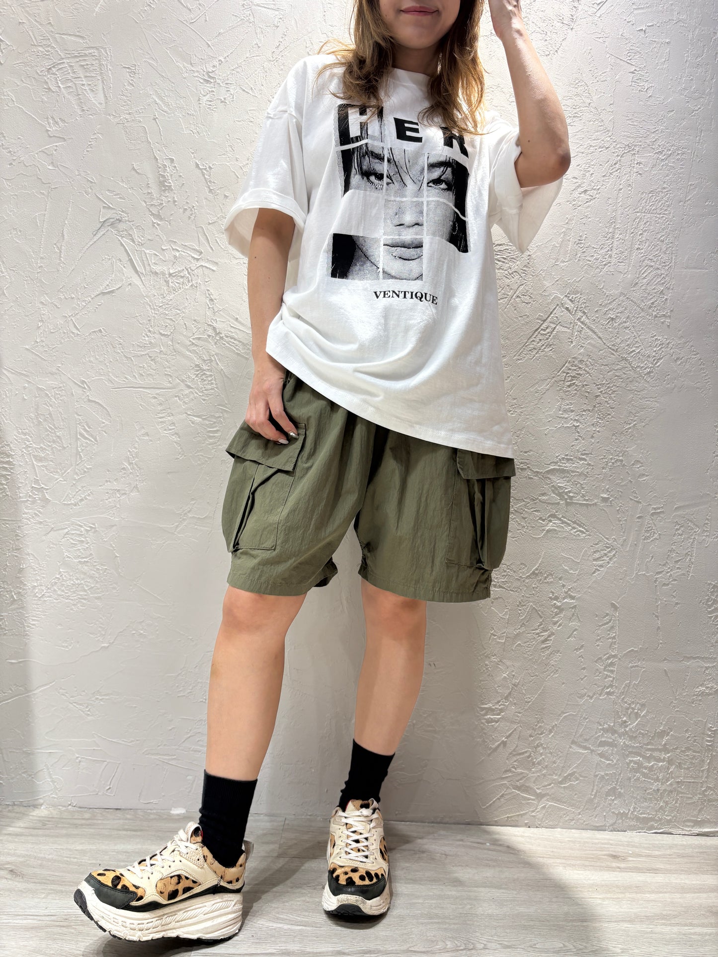 Grid Photo T-shirt