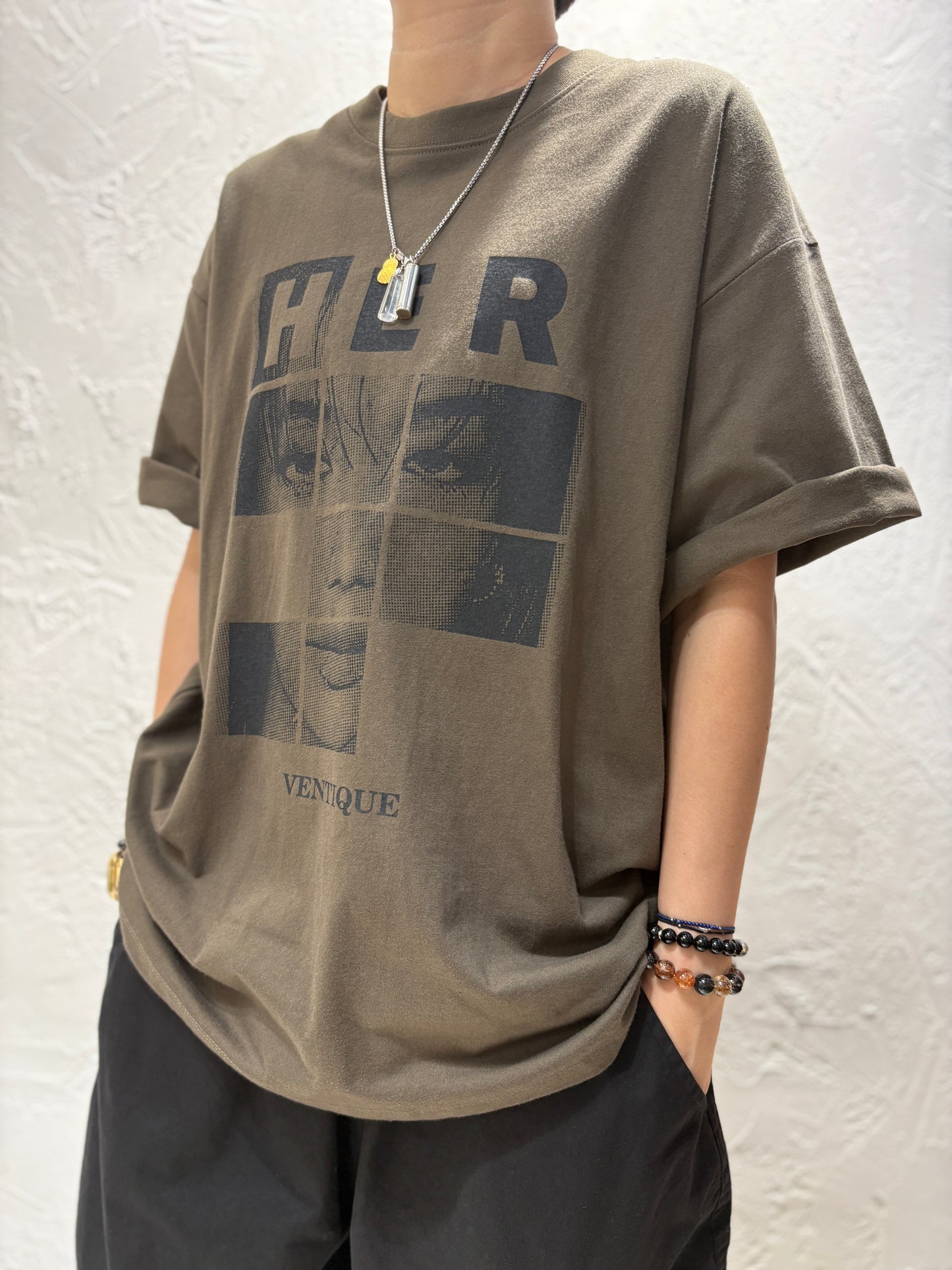 Grid Photo T-shirt