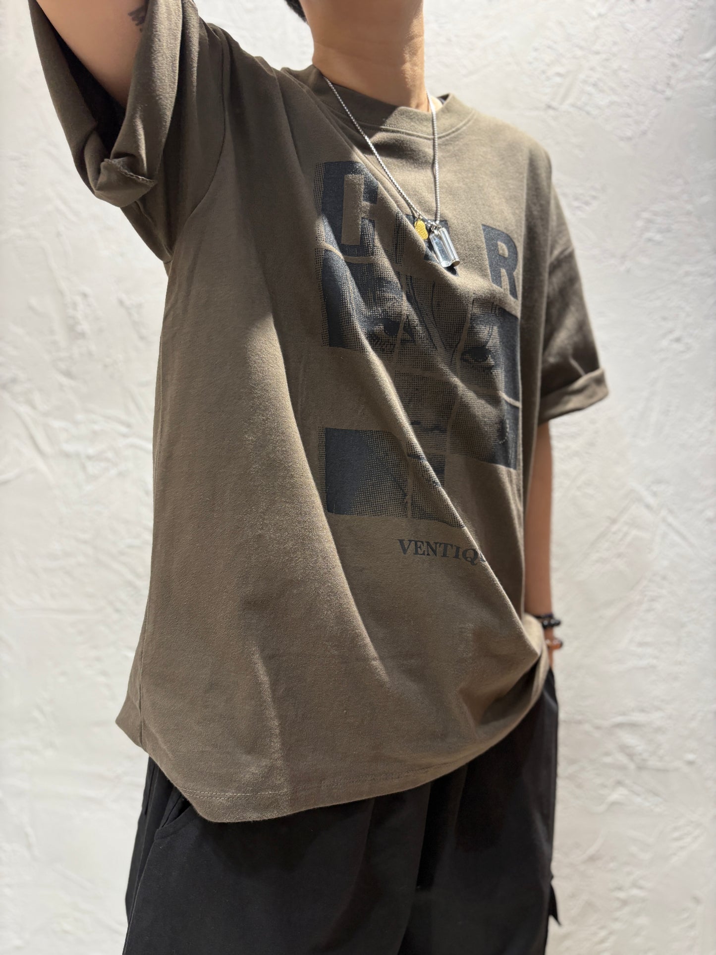 Grid Photo T-shirt