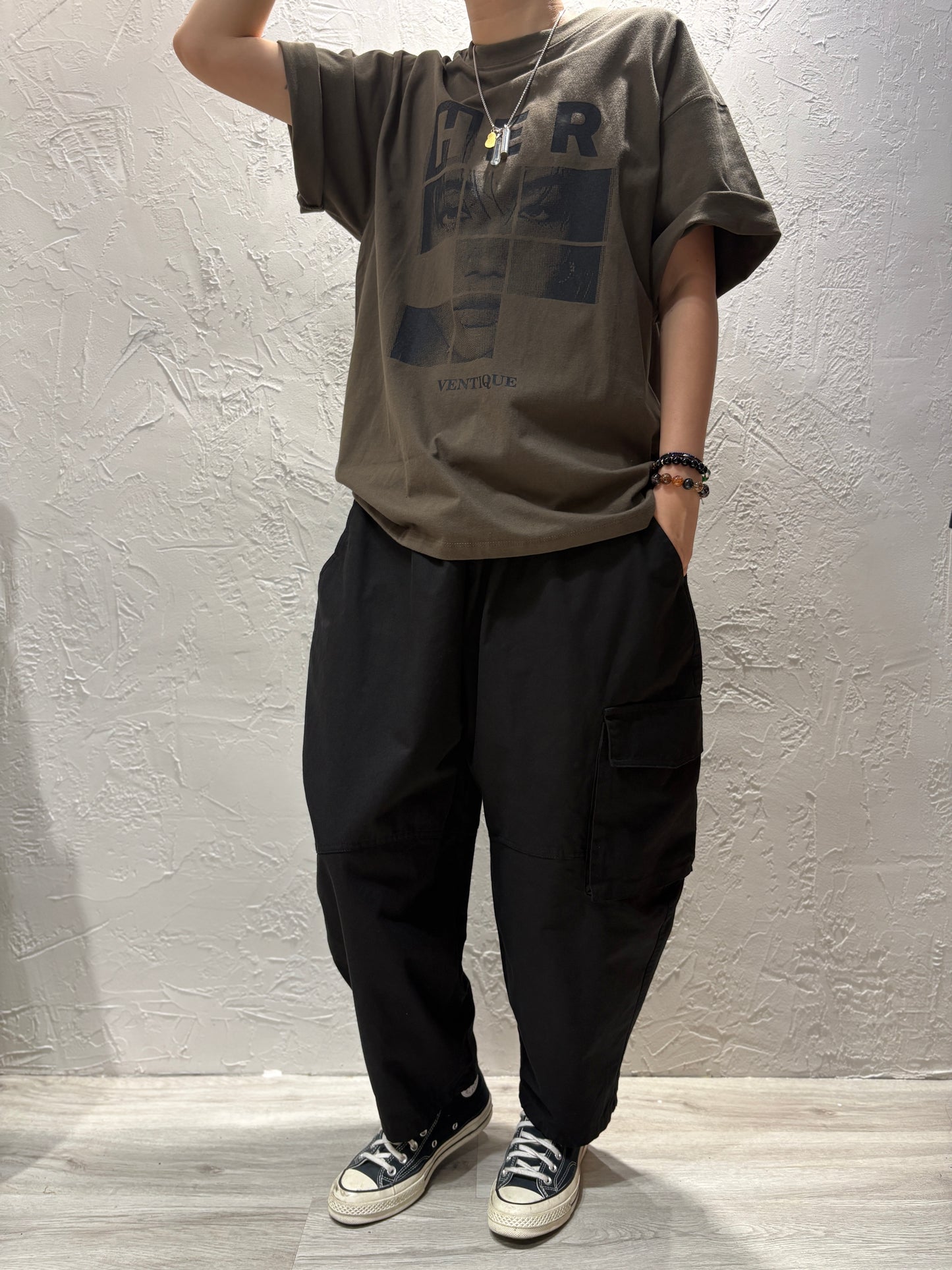 Grid Photo T-shirt