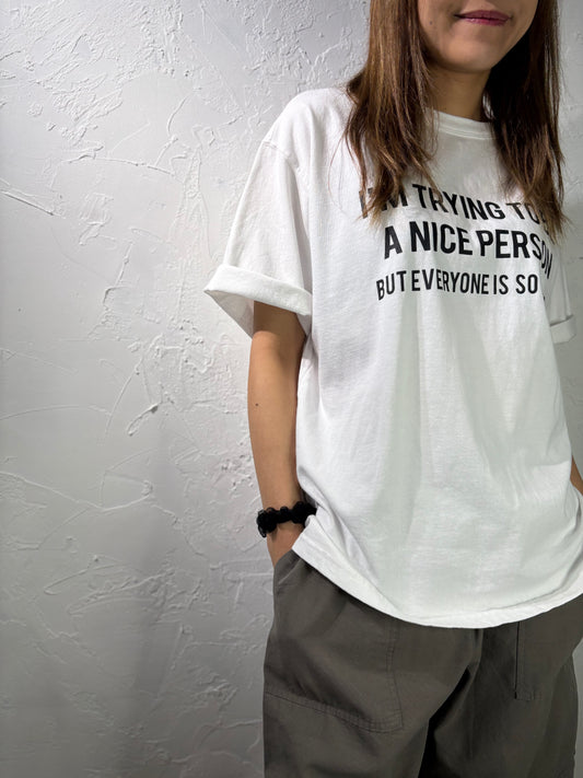 Text Print T-shirt