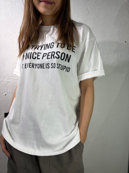 Text Print T-shirt
