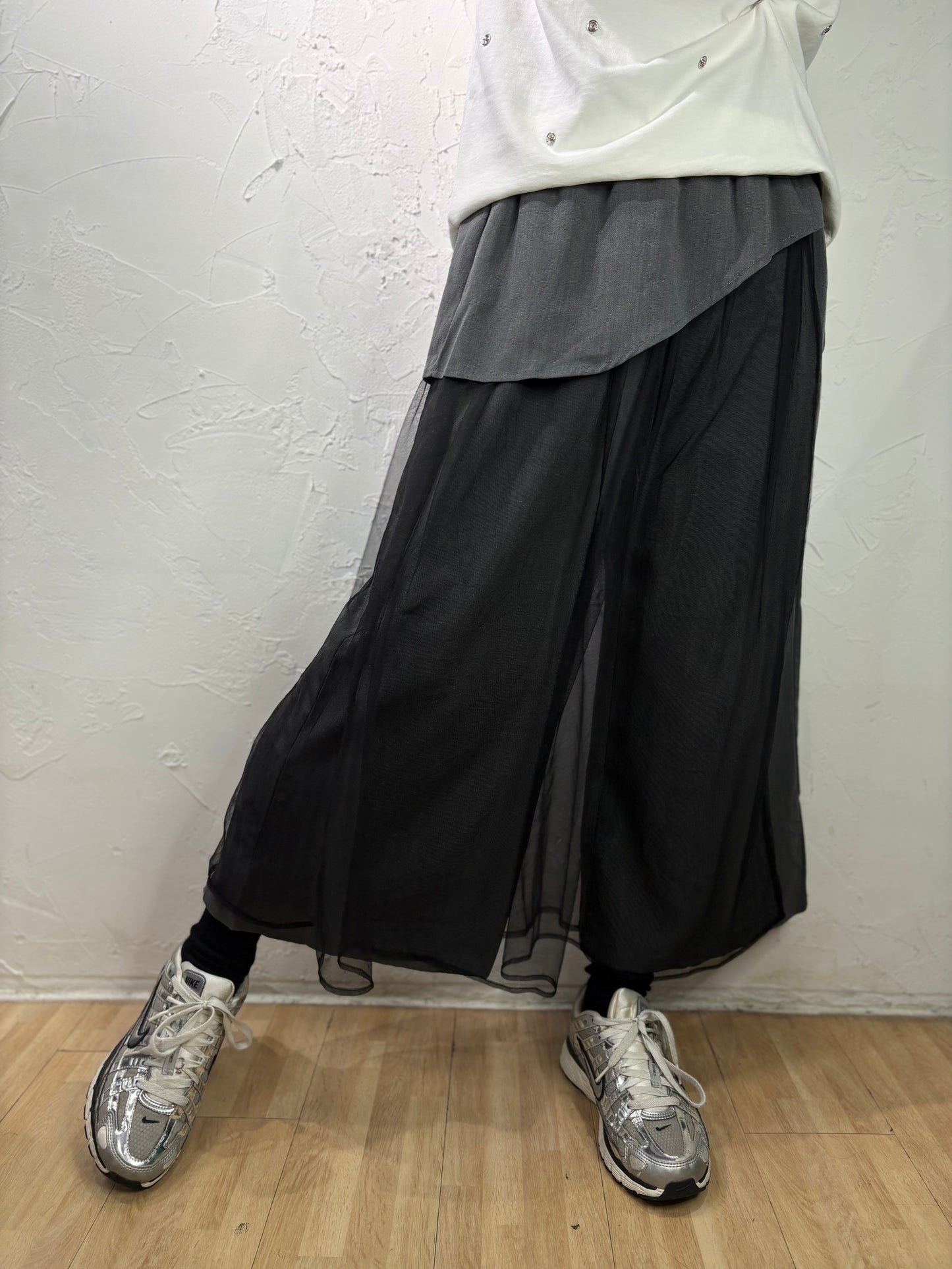 Lace Cover Pants