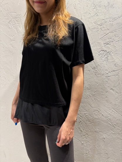 Layer Back Cut Top