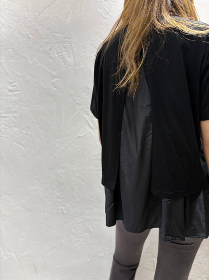 Layer Back Cut Top