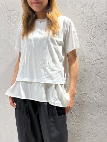 Layer Back Cut Top